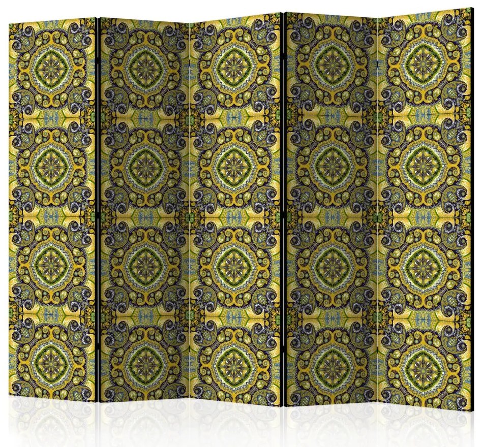 Artgeist Paraván - Malachite Mosaic II [Room Dividers]