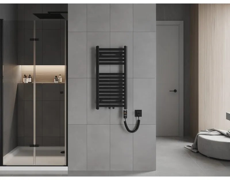 Mexen Hades, elektrické vykurovacie teleso 800 x 400 mm, 300 W, čierna, W104-0800-400-2300-70