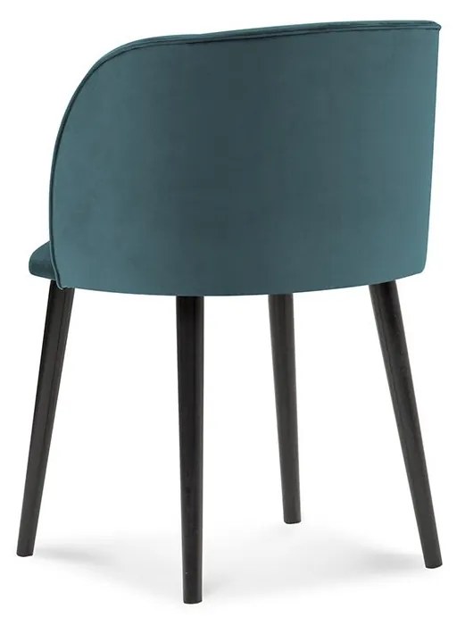 Sada 2 ks Zamatová stolička Aurora dĺžka 55 × šírka 56 × výška 80 cm WINDSOR & CO