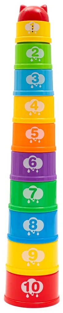 Vzdelávacie poháriky s melódiou Baby Mix