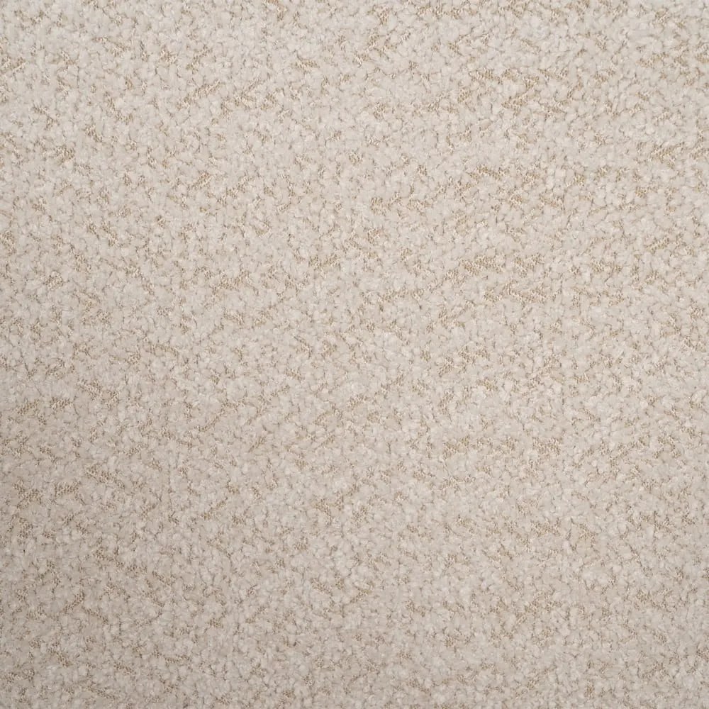 Béžové kreslo z textílie buklé – Ixia