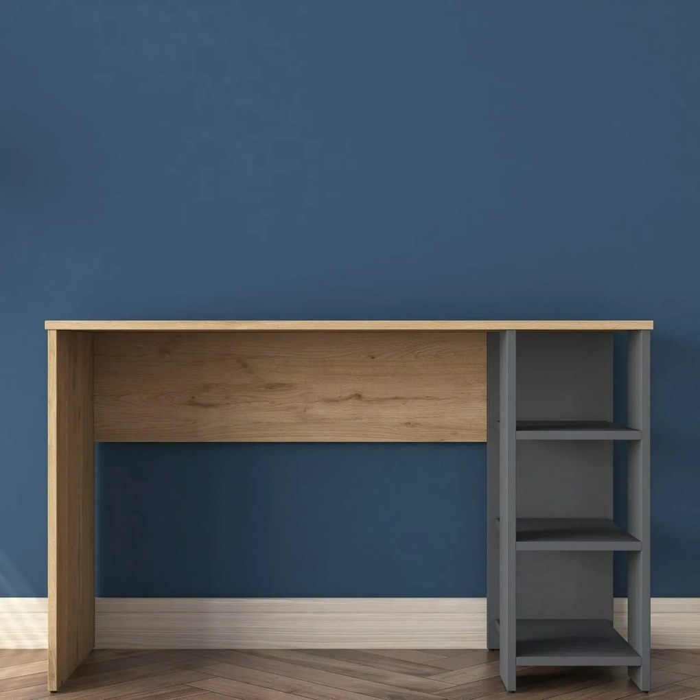 Pracovní stůl Hamen Walnut and Anthracite