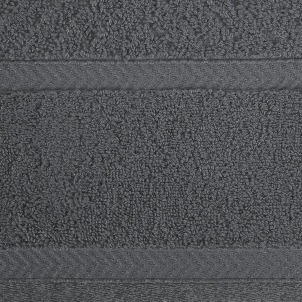 BAVLNENÝ UTERÁK KALIA5 SADA 6KS 50X90 CM TMAVOSIVÁ