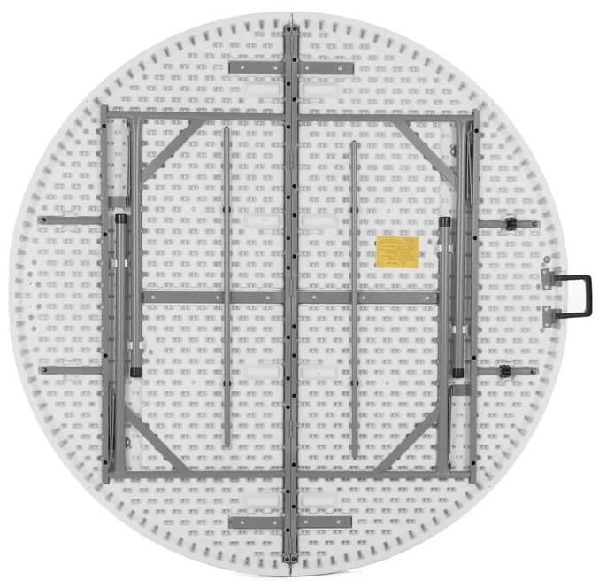 Home Garden Cateringový okrúhly rozkladací stôl, 150 cm