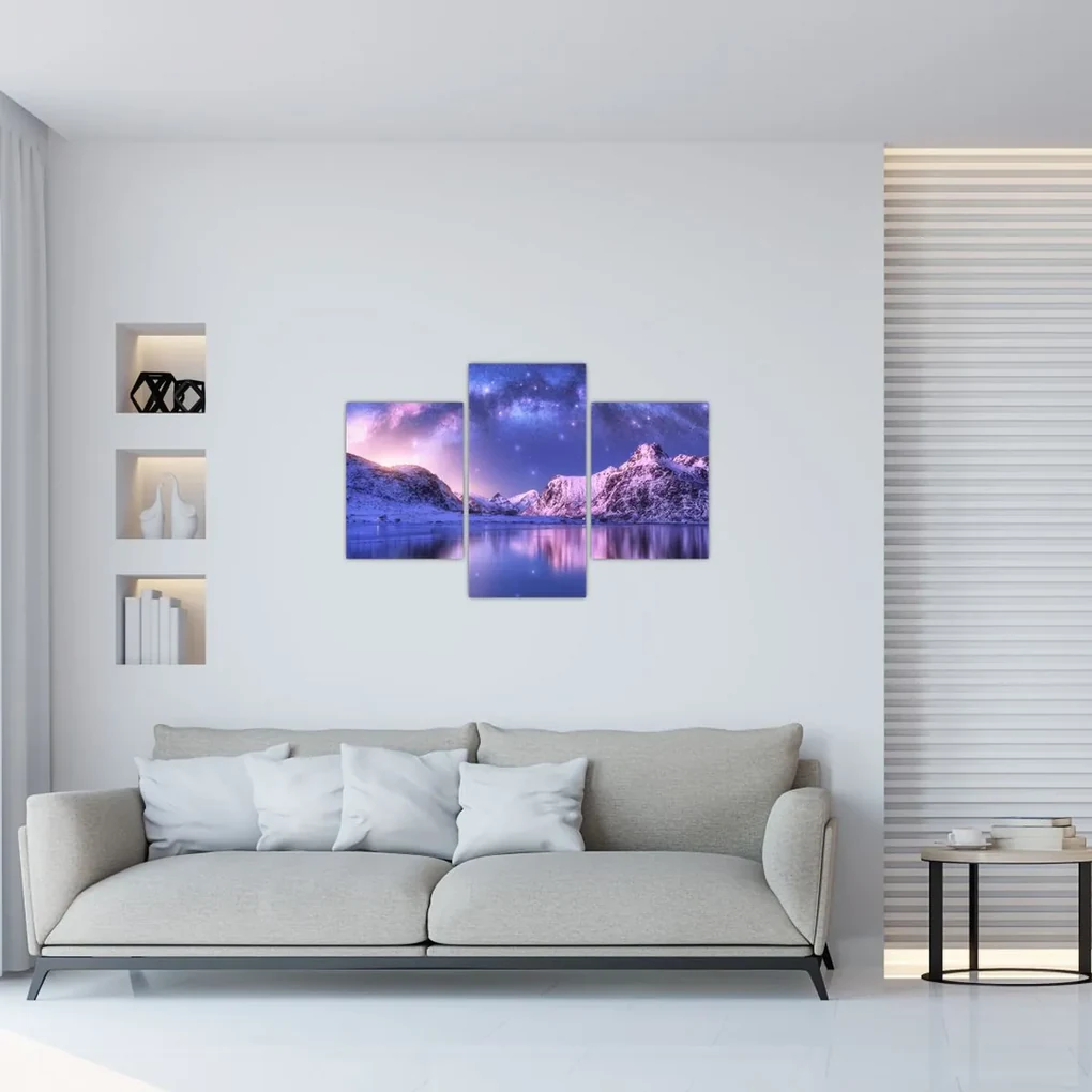 Obraz - Arktická krajina (90x60 cm)