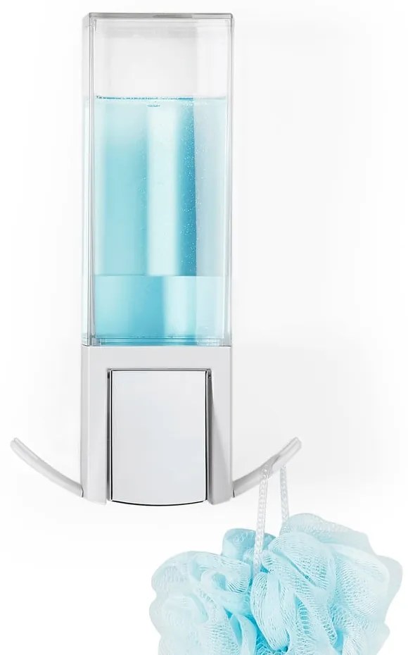 Biely nástenný dávkovač mydla 500 ml – Compactor