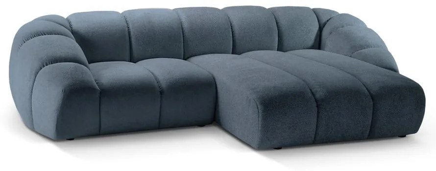 Modrá rohová pohovka (pravý roh) Diana – Micadoni