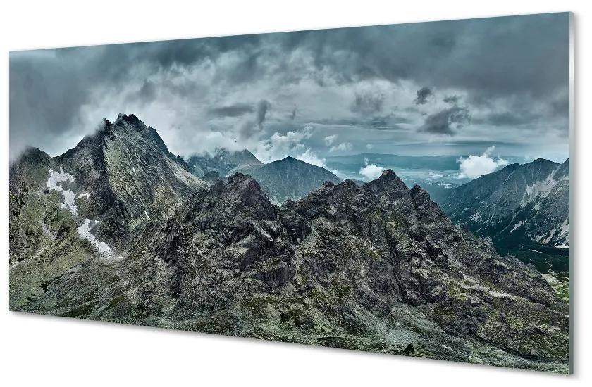Obraz plexi Salašnícky skale 125x50 cm