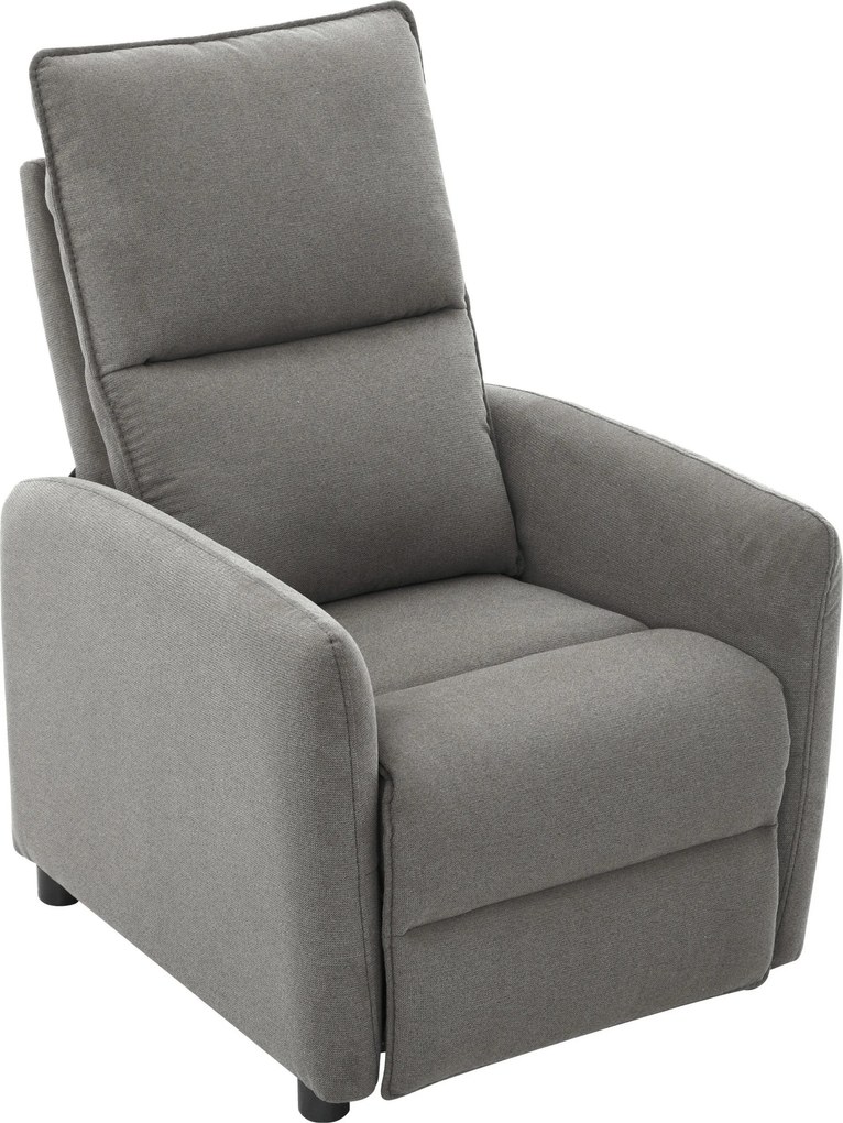XXXLutz TV KRESLO, drevo, kov, plast, textil, svetlosivá Carryhome - Kreslá - 000454004501