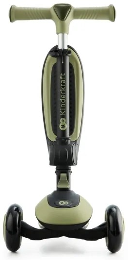 KINDERKRAFT - Detská kolobežka 2v1 HALLEY Grassland