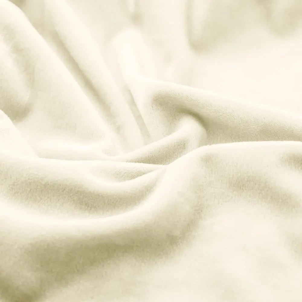 Krémové napínacie poťahy v súprave 4 ks na stoličku 48 cm Sento – Restilo