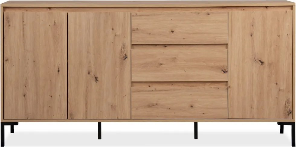 Široká komoda Korsika, dub artisan