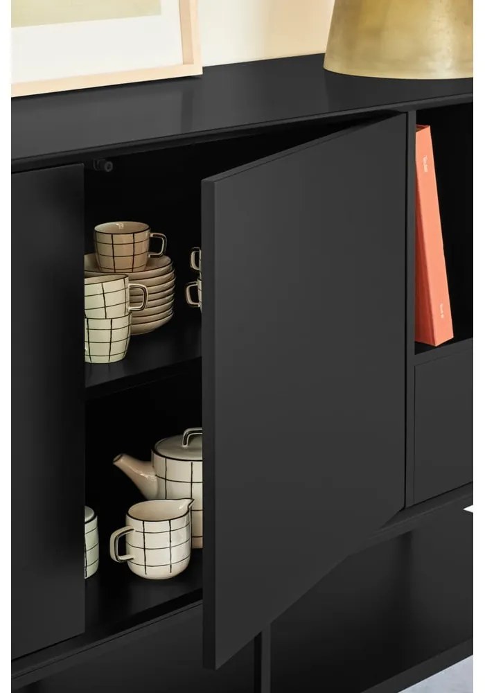 Krémová komoda 220x98x45 cm Platt – Teulat