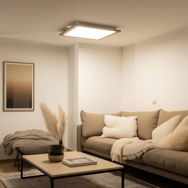 Eglo - LED prisadený panel SALOBRENA LED/31W/230V hnedý