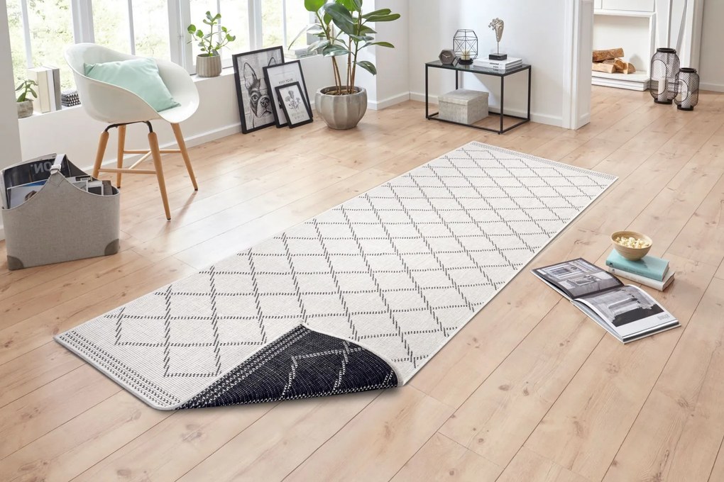 NORTHRUGS - Hanse Home koberce Kusový koberec Twin Supreme 105429 Corsica Night – na von aj na doma - 120x170 cm