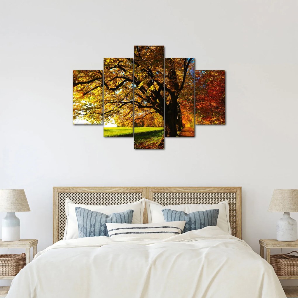 Obraz jesenného stromu (150x105 cm)