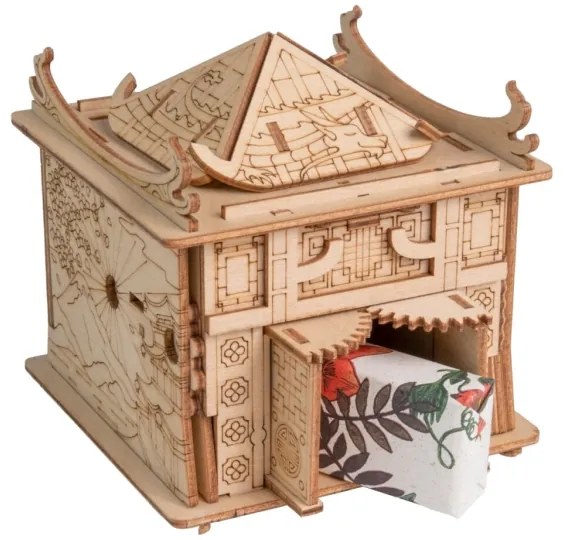 EscapeWelt - Drevený hlavolam Dračí dom