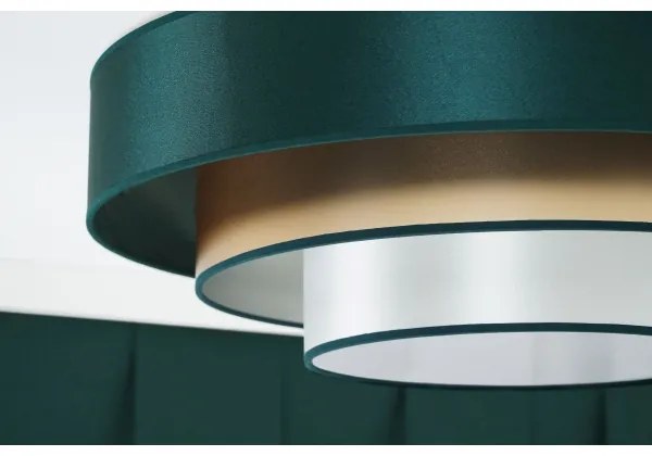Duolla - LED Stropné svietidlo LUNETA LED/26W/230V pr. 60 cm 4000K zelená/zlatá