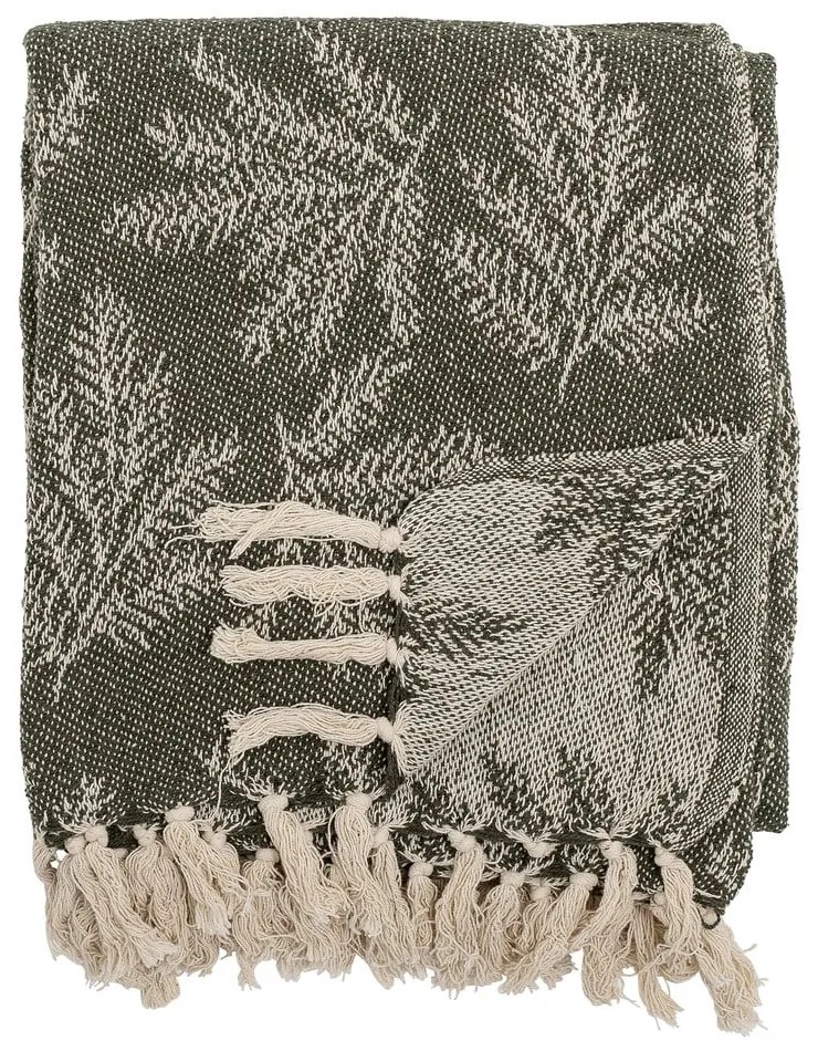 Kaki deka 130x160 cm Gabriela – Bloomingville