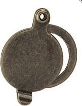 Dverové kukátko ACT 180 ° vrátane krytky (BRONZ), BRONZ, AC-T Bronz