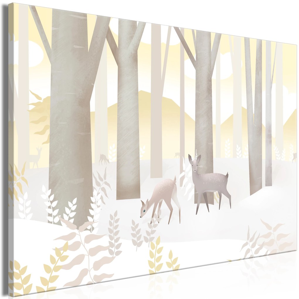 Artgeist Obraz - Fairy-Tale Forest (1 Part) Vertical - Third Variant Veľkosť: 30x20, Verzia: Na talianskom plátne