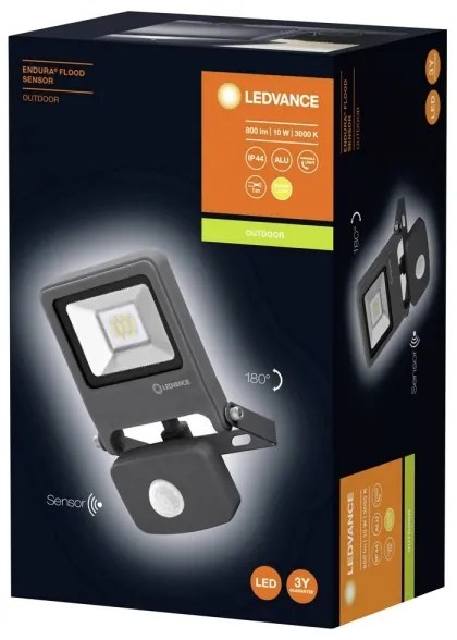 Ledvance - LED Reflektor so senzorom ENDURA LED/10W/230V IP44