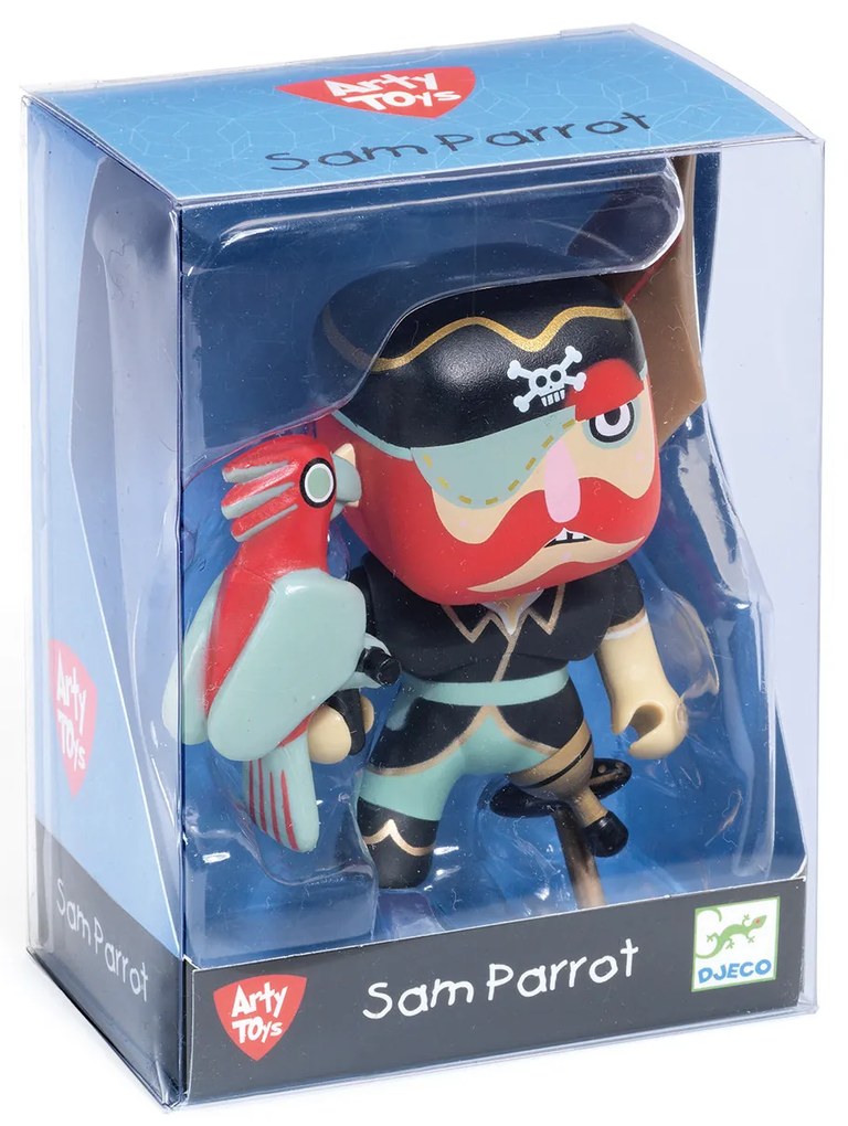 Arty Toys – pirát Sam Parrot