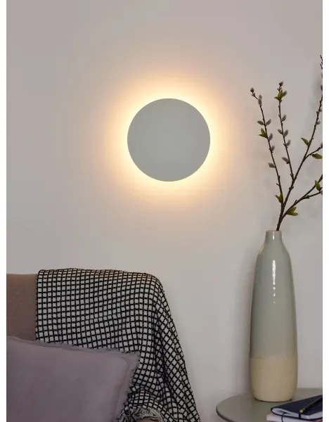 Lucide 46201/08/31 - LED nástenné svietidlo EKLYPS LED LED/8W/230V 25 cm