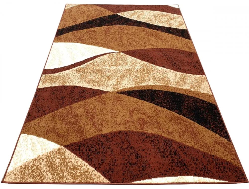Kusový koberec PP Duny hnedý, Velikosti 160x220cm