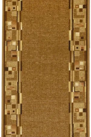 Koberce Breno Behúň BOMBAY 33, šíře role 100 cm, hnedá, viacfarebná