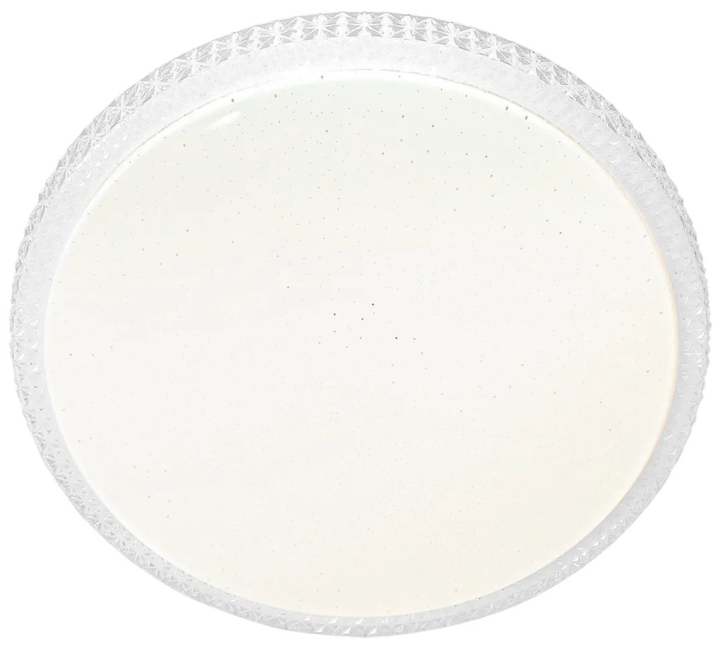 Stropné LED svietidlo Cruz, 1x LED 40w, 3000-6000k, w, s ovládačom