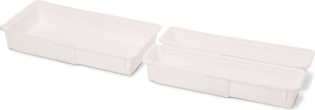 Výsuvné vložky do poličiek, 3 ks