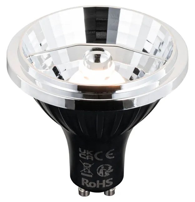 Inteligentná stmievateľná LED žiarovka GU10 AR70 6W 520 lm 2200 - 6500K