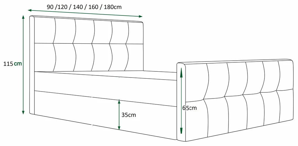 Manželská posteľ 160 cm Billie (tmavosivá) (s roštom a úložným priestorom). Akcia -20%. Vlastná spoľahlivá doprava až k Vám domov. 1046825