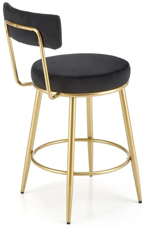 Barová židle H115 černá