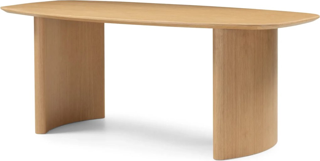 Oválný jídelní stůl Oriento 200 cm dub přírodní