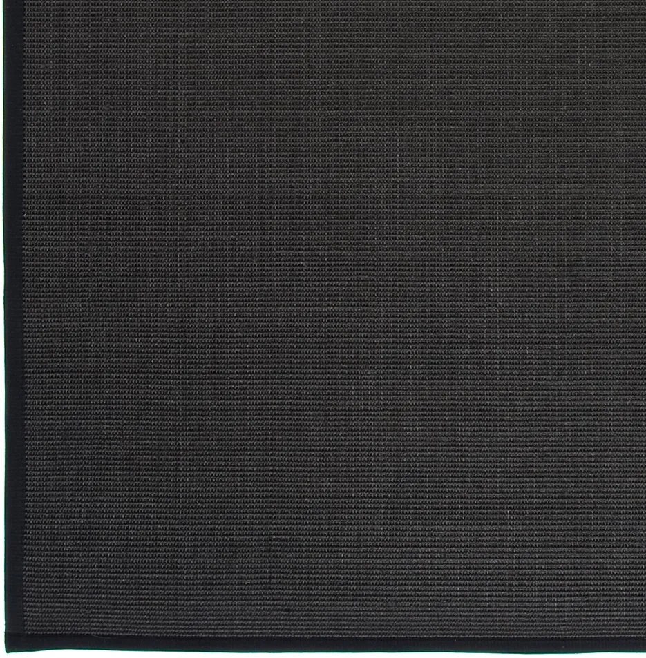 Koberec Sisal: Čierna 80x150 cm
