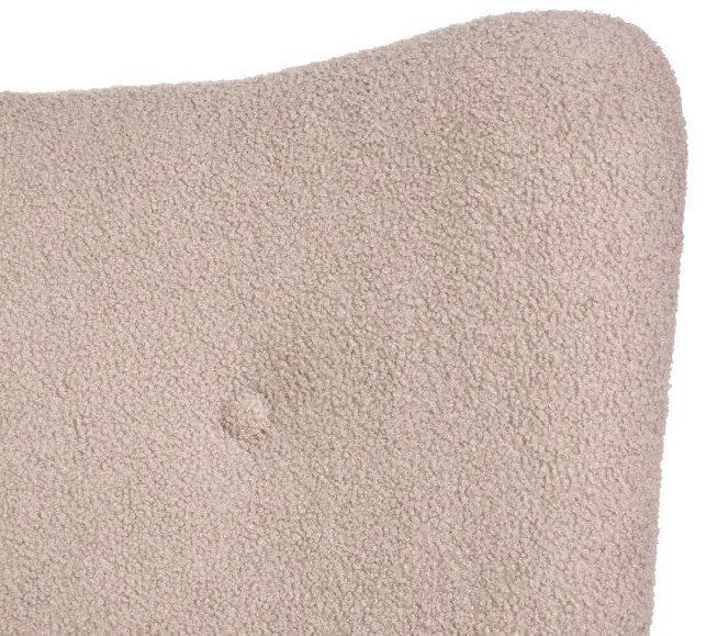 Hojdacie kreslo MOSS TEDDY BOUCLE béžové 856704