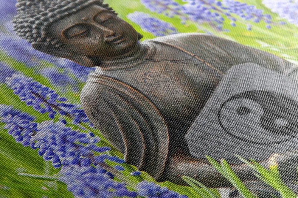 Obraz jin a jang Budha Varianta: 120x80