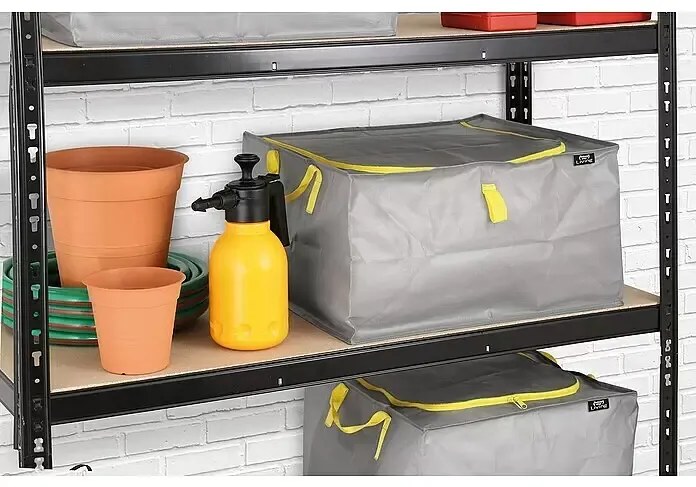 Goodhome Pevný úložný vak na zip 70 l JOTTA, 45 x 55 x 30 cm