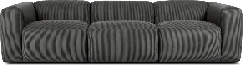 Trojmiestna modulárna pohovka Konsimo Buffo šedá