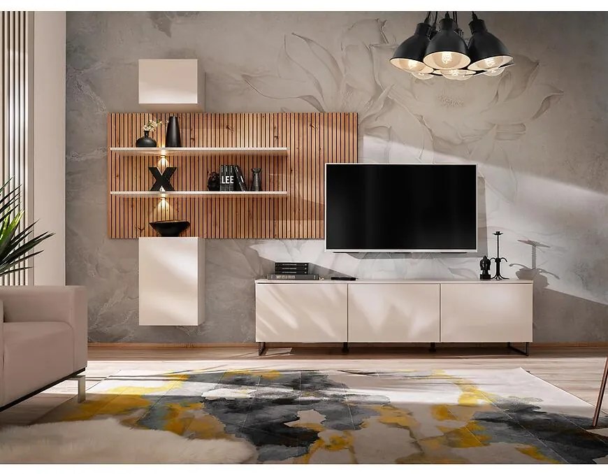 Obývacia Stena Gusto PW A cashmire/artisan