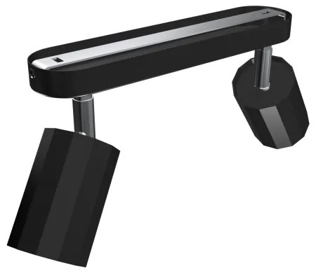 Bodové svietidlo BELLO 2xGU10/8W/230V čierna