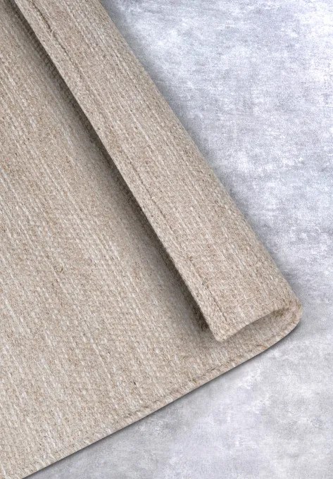 Obojstranný koberec Elle Decoration DELHI Pradesh linen biely