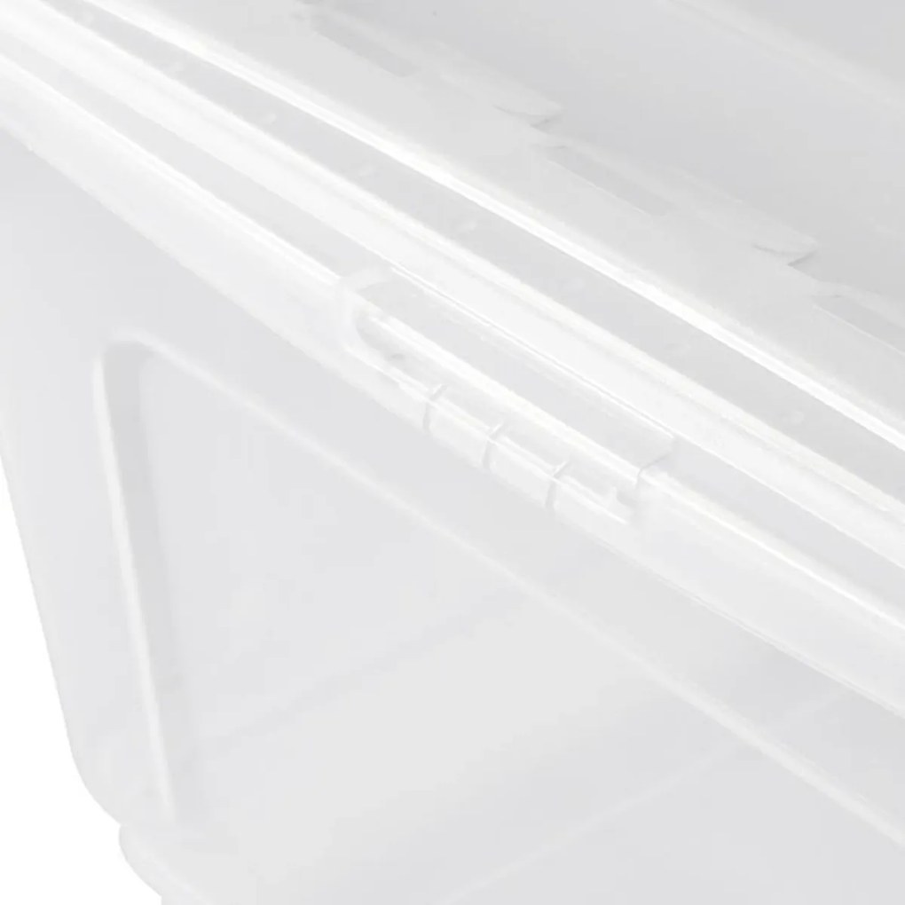 Keeeper Úložný box s vekom BEA Clearbox 43L, 59 x 39 x 27 cm