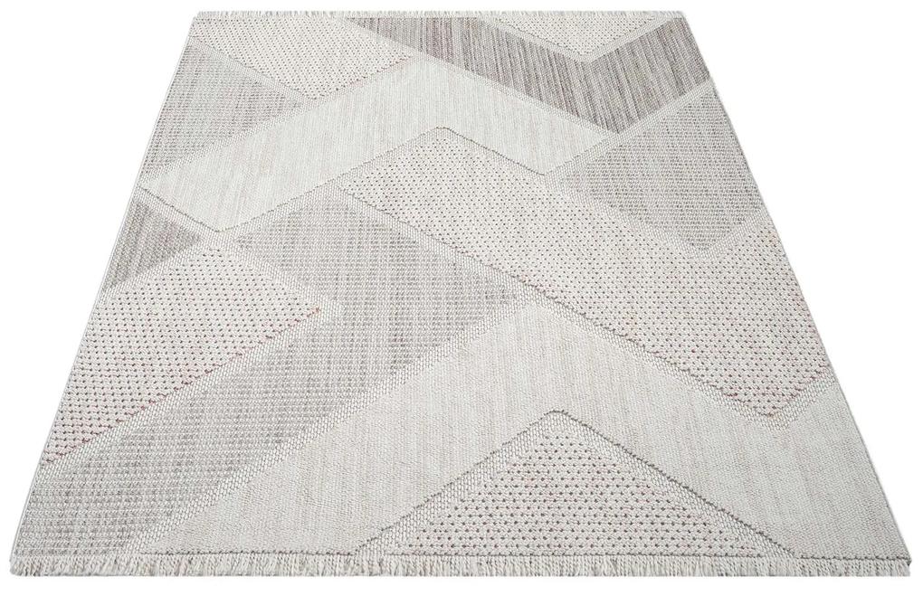 Dekorstudio Moderný koberec LINDO 8877 - oranžový Rozmer koberca: 200x290cm