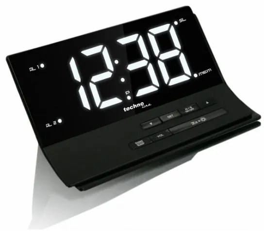 TechnoLine Digitálny budík s rádiovým prijímačom WT 482