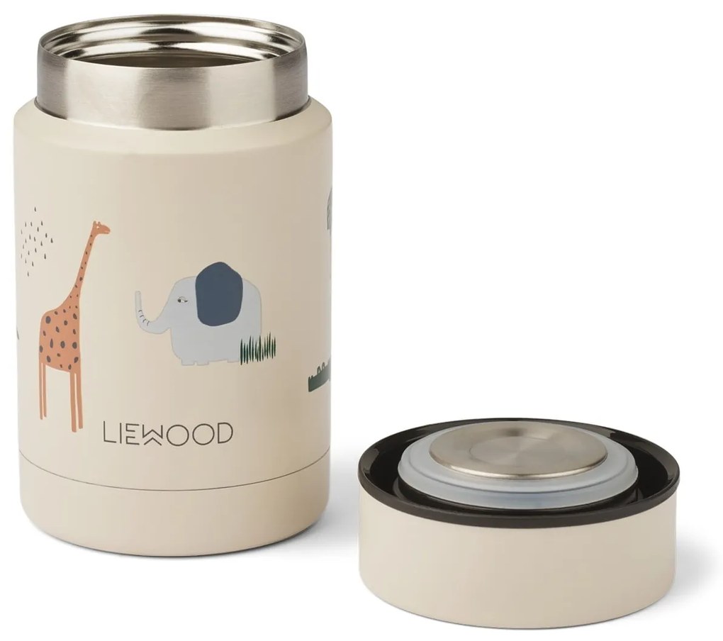 LIEWOOD Termoska Nadja Safari Sandy mix Food Jar Recycled