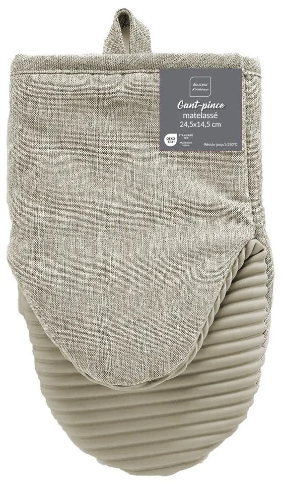 Silikónová/zo zmesi vlákien kuchynská rukavica Adam – douceur d'intérieur