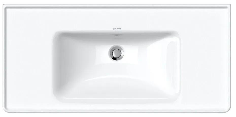DURAVIT D-Neo umývadlo na skrinku bez otvoru, s prepadom, 1005 x 480 mm, biela, 2367100060